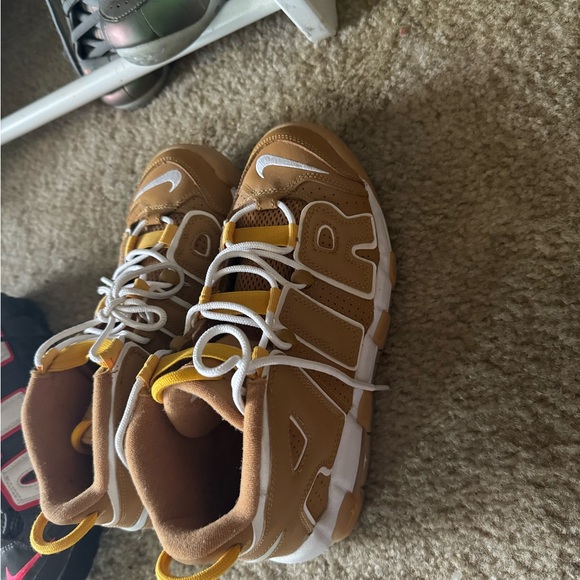 Nike Other - Mustard yellow and white Nike Airs